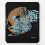 Mundo abstrato Mousepad do espaço