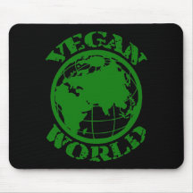 Mundo do Vegan Mouse Pads