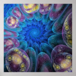 Mundo ideal, wallart abstrato artístico posters
