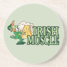 Músculo irlandês 2 porta copos para bebidas