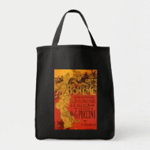 Música de Nouveau da arte do vintage; Ópera de Boh Bolsas De Lona