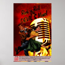 Música dos diabos poster