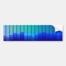 Música retro adesivos