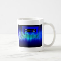 Música retro canecas