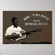 Musical Reexame do Sr. Talbot 36 x 24 posters