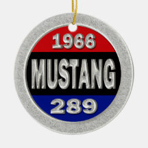 Mustang 1966 289 ornamentos