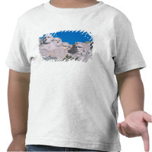 NA, EUA, SD, o Monte Rushmore. Tshirt