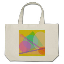 Na mesa bolsas para compras
