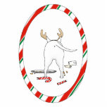 Nada termina uns enfeites de natal de bull terrier fotoesculturas