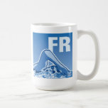 Nadador fêmea caneca