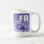 Nadador masculino caneca