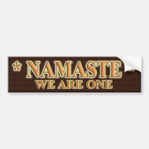 NAMASTE NÓS SOMOS UM ADESIVOS