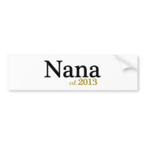Nana Est 2013 adesivos de carro