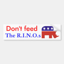 Não alimente, o R.I.N.O.s Adesivos