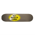 Não feito no skate de China