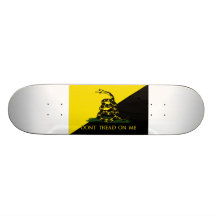 Não pise em mim a bandeira do anarquista skate