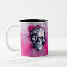 Não pode amarrar-me abaixo do crânio náutico no ro caneca