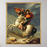 Napoleon que cruza os cumes o 20 de maio de 1800 impressão