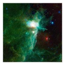 NASA da nebulosa da chama Foto