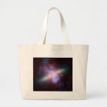 NASA - Imagem X-raio-Visível-Infravermelha de M82 Bolsas