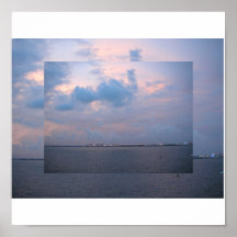 Nascer do sol de Miami Posteres