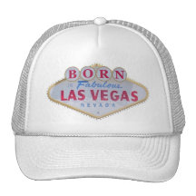 NASCER no boné de Las Vegas