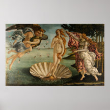 Nascimento de Venus por Botticelli Pôsteres