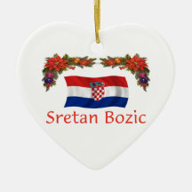 Natal de Croatia Ornamentos
