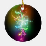 Natal de néon ornamentos