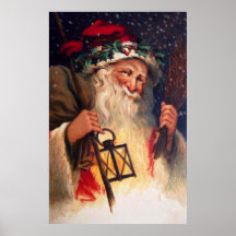 Natal do pai com lanterna posters