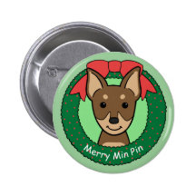 Natal do Pinscher diminuto