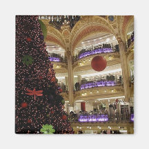 Natal em Paris Imã De Geladeira