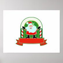 Natal Papai Noel do pai Posteres