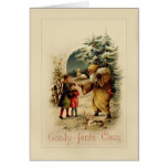 Natal vintage cartoes