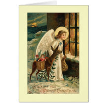 Natal vintage cartoes