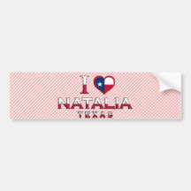 Natalia, Texas Adesivos