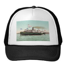 Navio a vapor "cidade de Erie," linha de Cleveland Bones