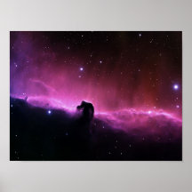 Nebulosa da cabeça de cavalo impressão