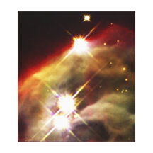 Nebulosa do cone impressão de canvas envolvidas