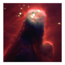 Nebulosa do cone (telescópio de Hubble) Foto Artes