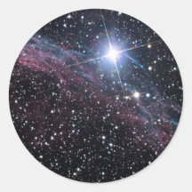 Nebulosa do véu adesivo redondo
