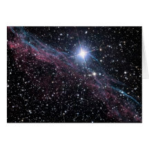 Nebulosa do véu cartões