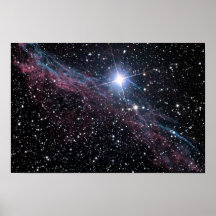 Nebulosa do véu de NASAs Pôsteres