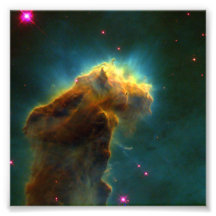 Nebulosa M16 Hubble de Eagle Impressão De Foto