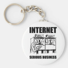 Negócio sério do Internet Chaveiro