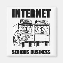 Negócio sério do Internet Imã