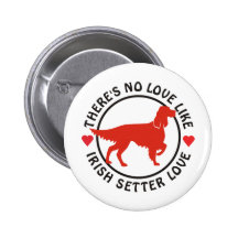 Nenhum amor gosta do amor do setter irlandês boton