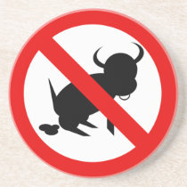 Nenhum Coaster de Bull porta-copos