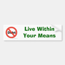nenhum débito, WithinYour vivo significa Adesivo