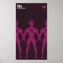 Nenhum desmonte 3 posteres